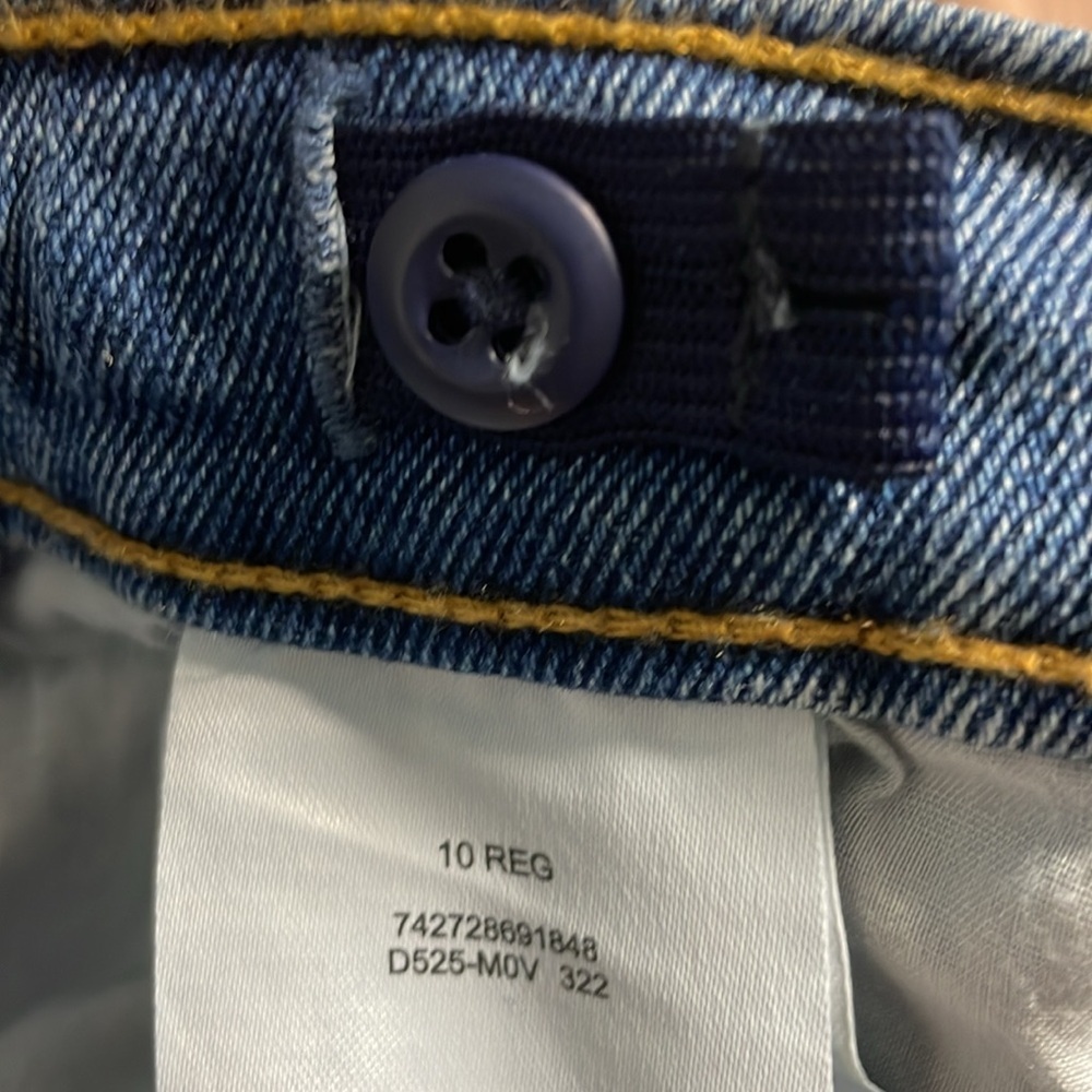 Levi’s Low Pro Mid Rise Relaxed Fit Girls Jeans Size 10 NEW - Picture 10 of 10
